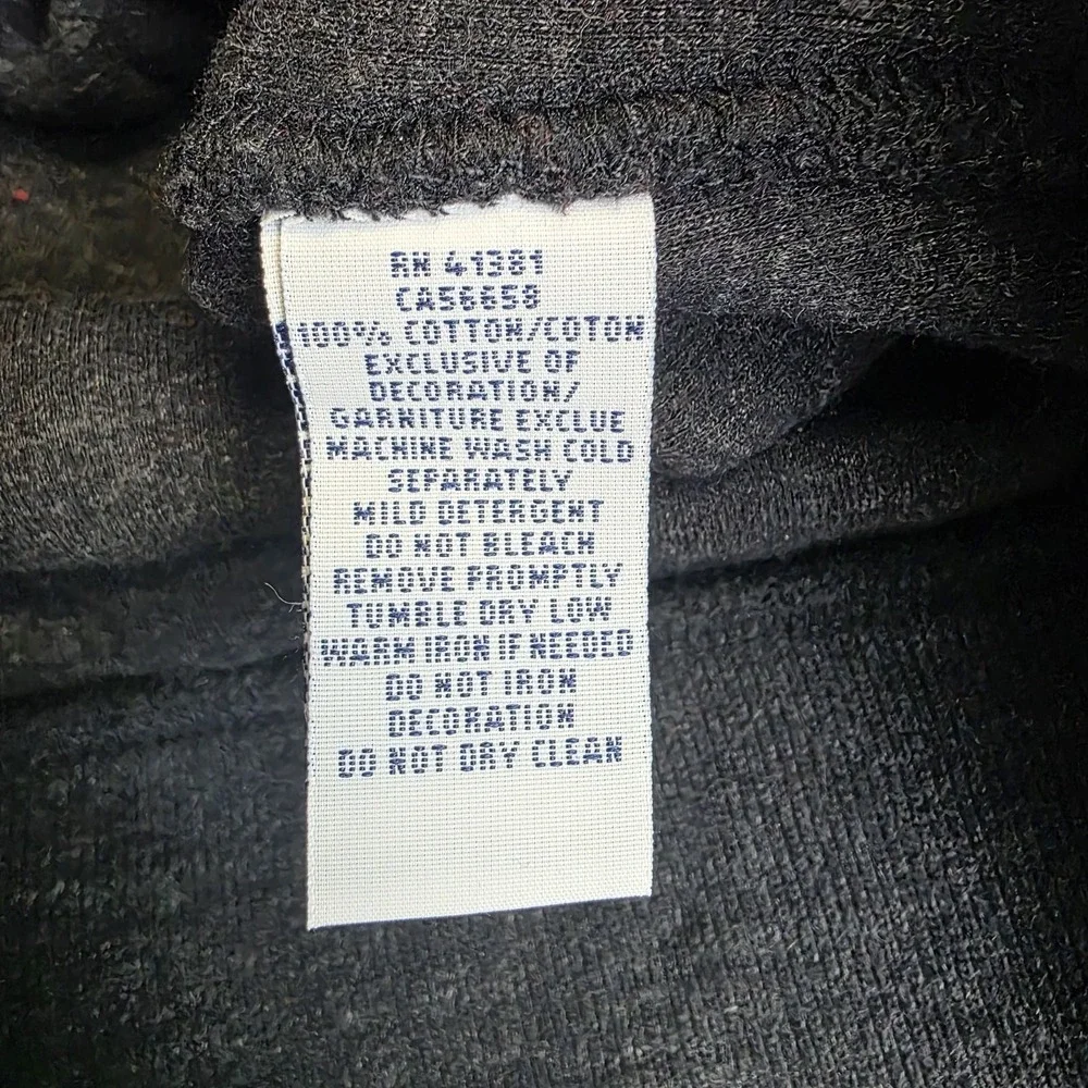 Polo Ralph Lauren Dark Gray Shawl Collar Pullover Sweater Mens‎ XL 100% Cotton